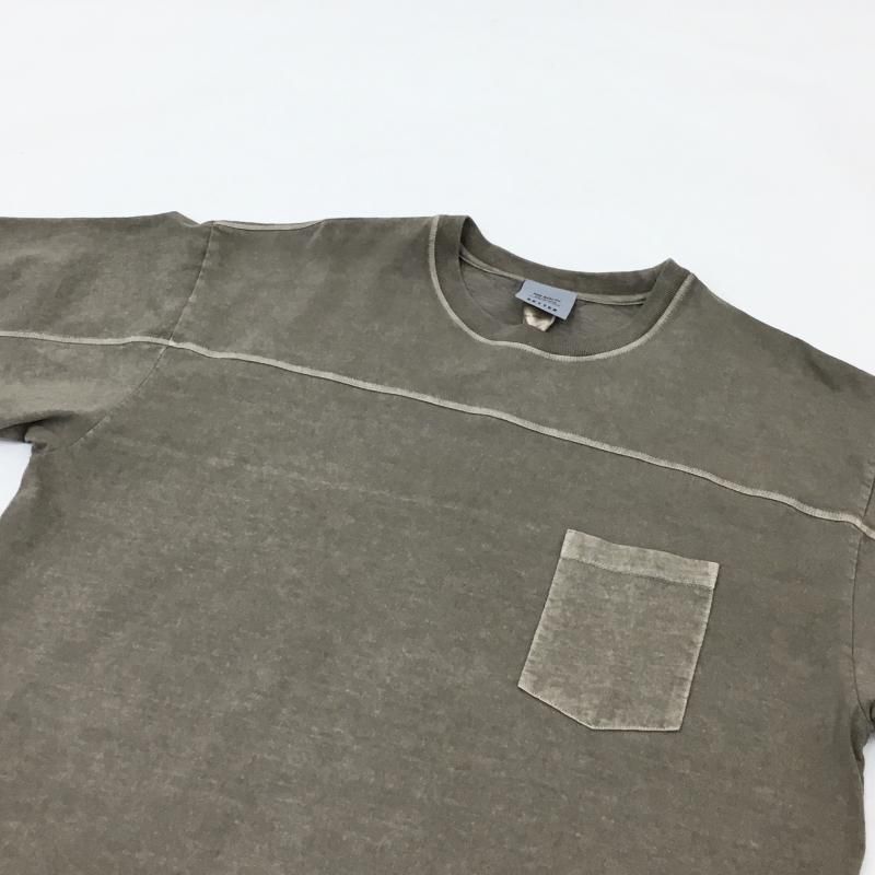  BETTER DENIM JERSEY FOOTBALL T-SHIRT(PIGMENT BEIGE)
