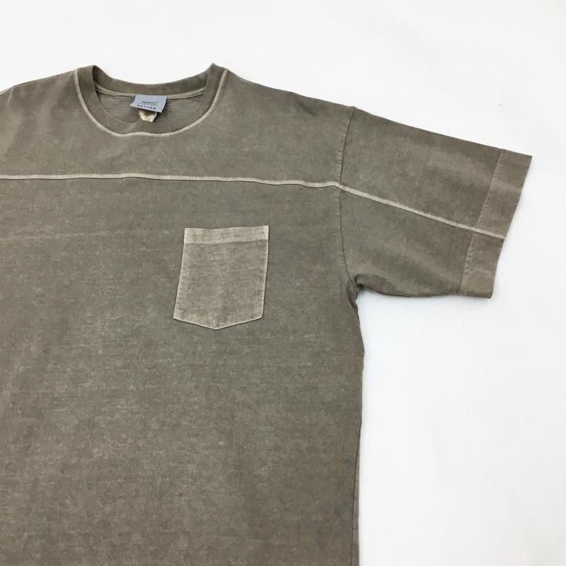  BETTER DENIM JERSEY FOOTBALL T-SHIRT(PIGMENT BEIGE)
