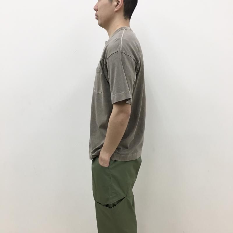  BETTER DENIM JERSEY FOOTBALL T-SHIRT(PIGMENT BEIGE)