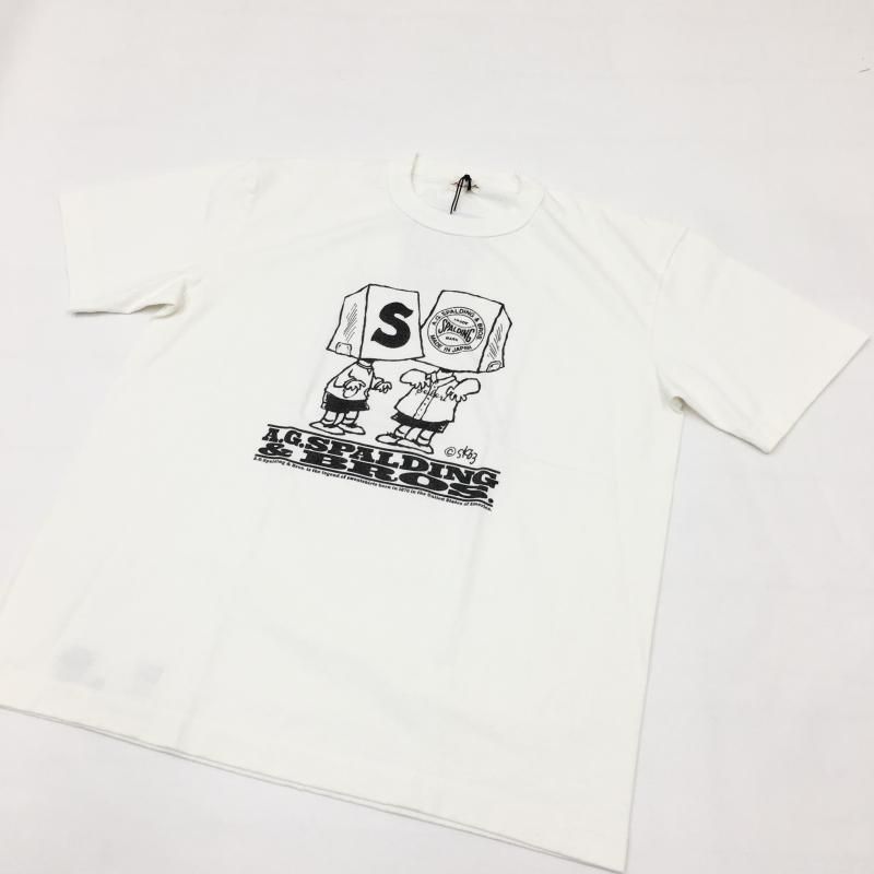  SPALDING GRAPHIC TEE(sketchboook3-WHITE)
