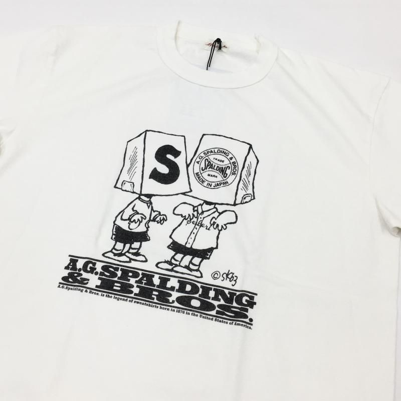  SPALDING GRAPHIC TEE(sketchboook3-WHITE)