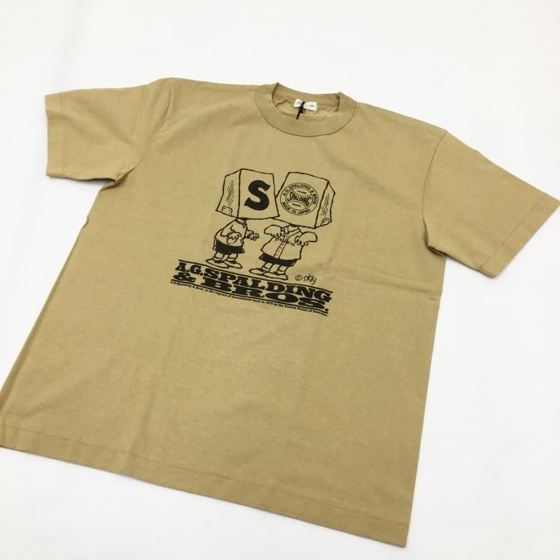  SPALDING GRAPHIC TEE(sketchboook3-YELLOW)