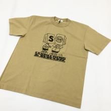  SPALDING GRAPHIC TEE(sketchboook3-YELLOW)