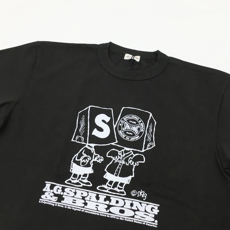 SPALDING GRAPHIC TEE(sketchboook3-BLACK)
