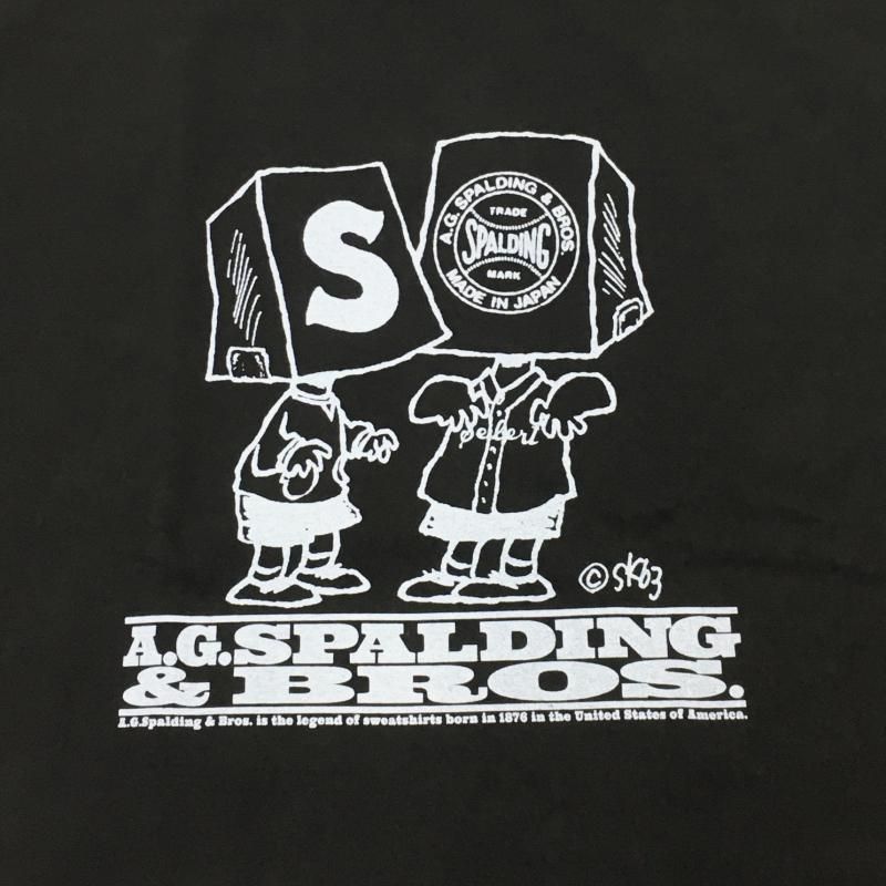  SPALDING GRAPHIC TEE(sketchboook3-BLACK)