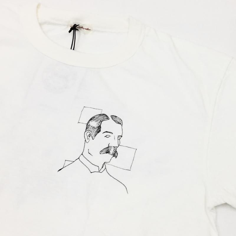  SPALDING GRAPHIC TEE(BOXER DANCE GRAPHIC-WHITE)