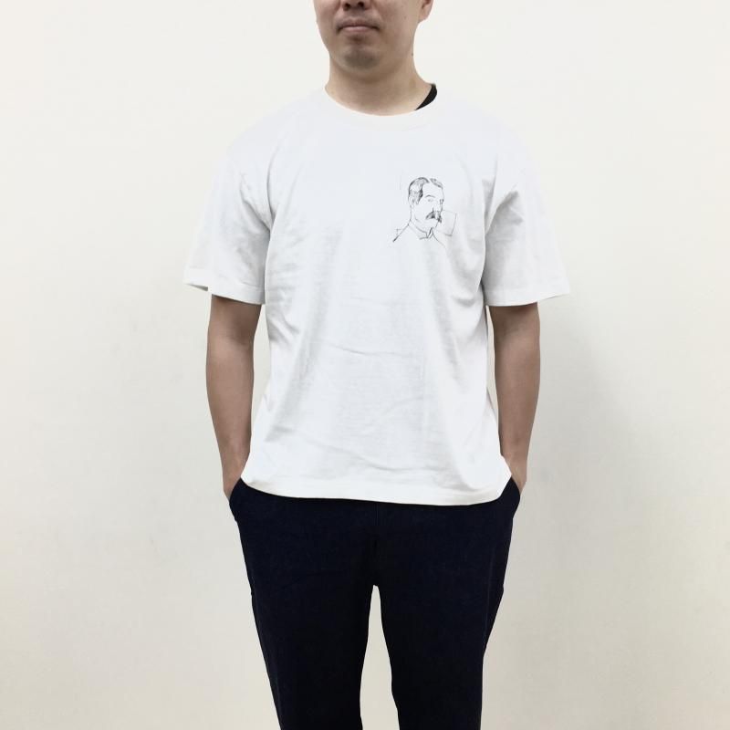  SPALDING GRAPHIC TEE(BOXER DANCE GRAPHIC-WHITE)