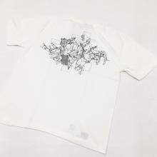  SPALDING GRAPHIC TEE(BOXER DANCE GRAPHIC-WHITE)