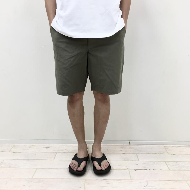  JACKMAN Back Nep Umps Shorts(SEPIA) 