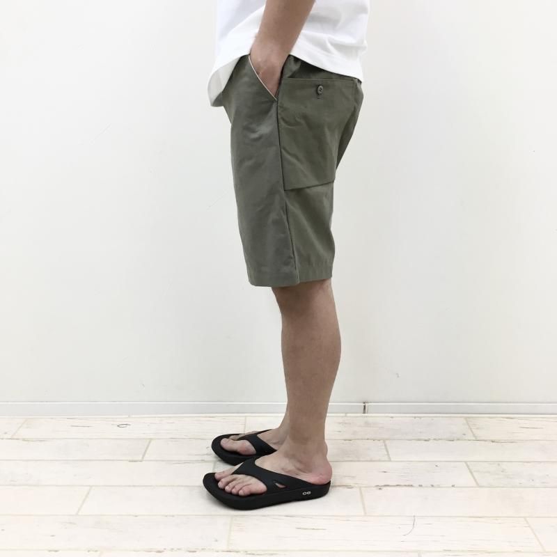  JACKMAN Back Nep Umps Shorts(SEPIA) 
