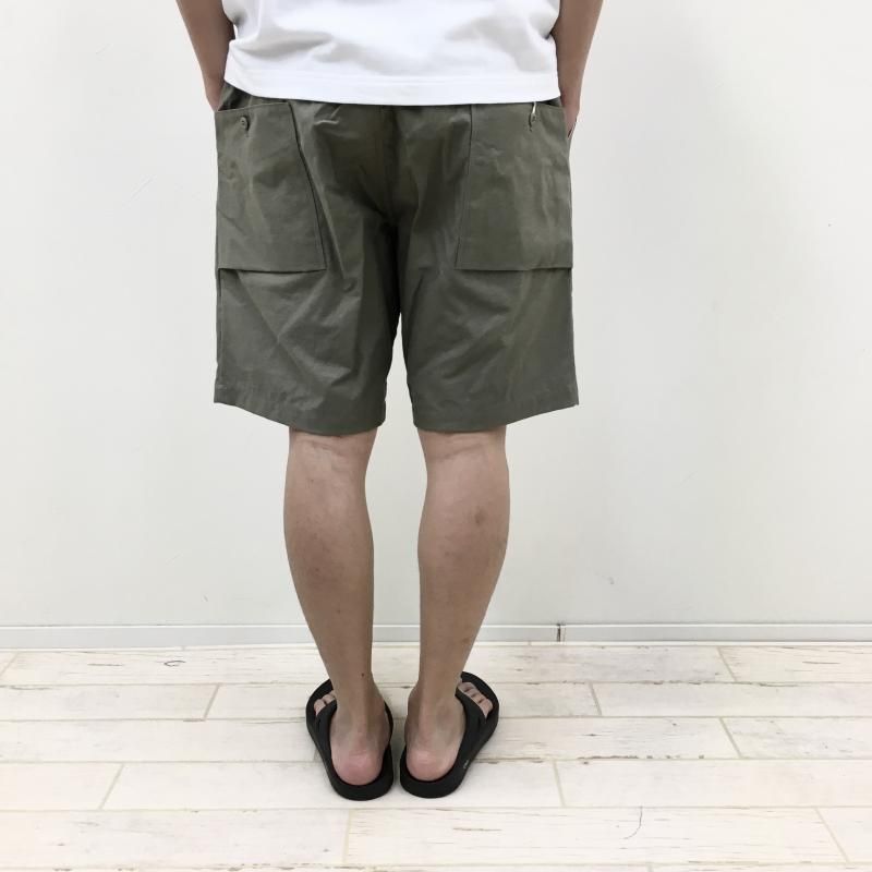  JACKMAN Back Nep Umps Shorts(SEPIA) 