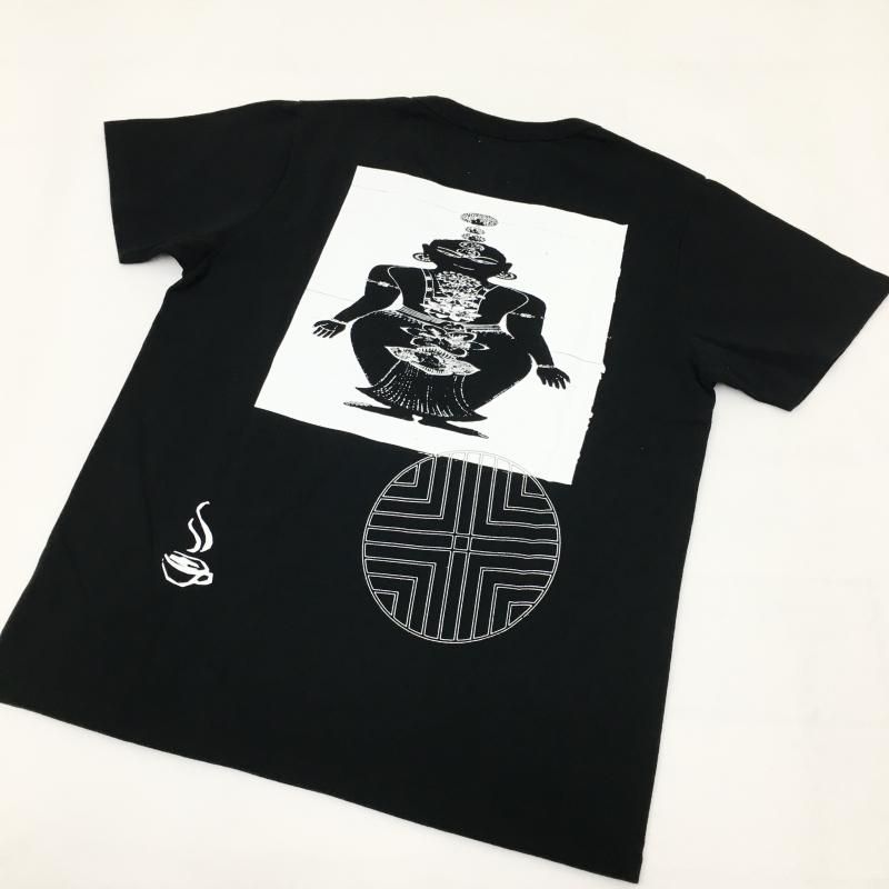  TACOMA FUJI RECORDS Pathway for Higher Chakura Activation Tee -BUCK PRINT- (BLACK)