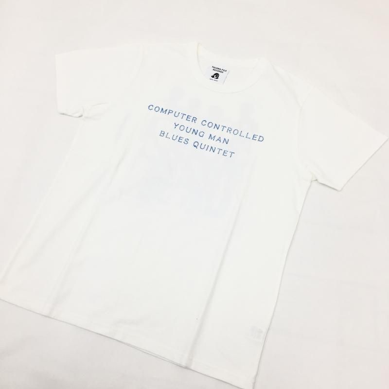  TACOMA FUJI RECORDS C.C.Y.M.B.Q Tee -BUCK PRINT- (WHITE)