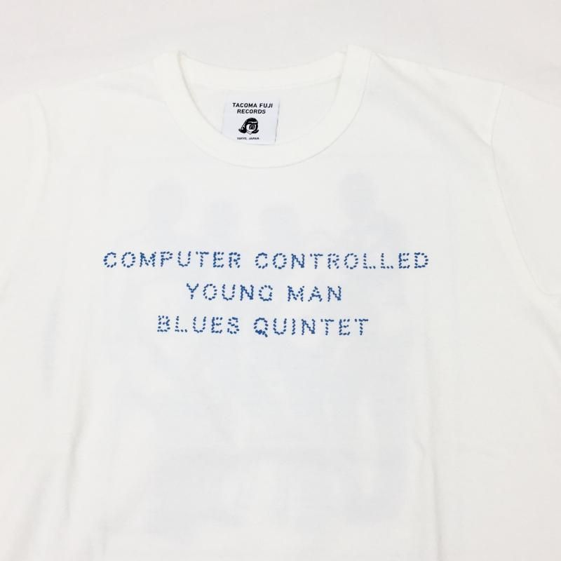  TACOMA FUJI RECORDS C.C.Y.M.B.Q Tee -BUCK PRINT- (WHITE)