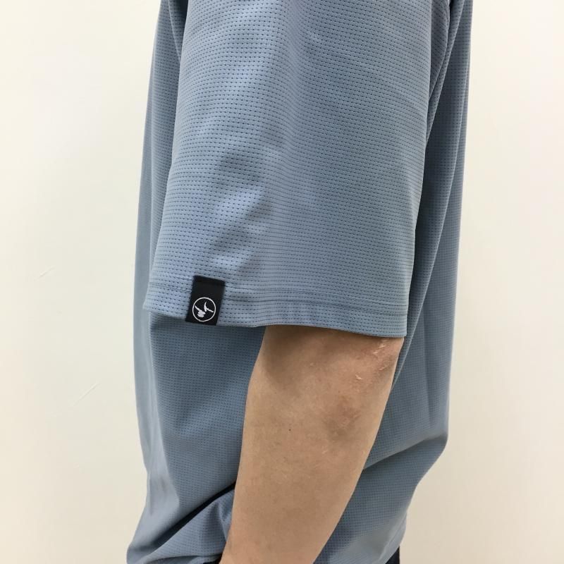  WILD THINGS TECH MESH S/S TEE(Lt.BLUE)