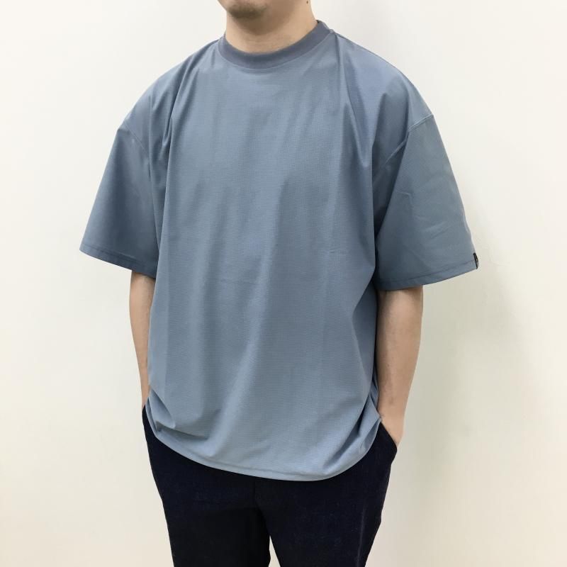  WILD THINGS TECH MESH S/S TEE(Lt.BLUE)