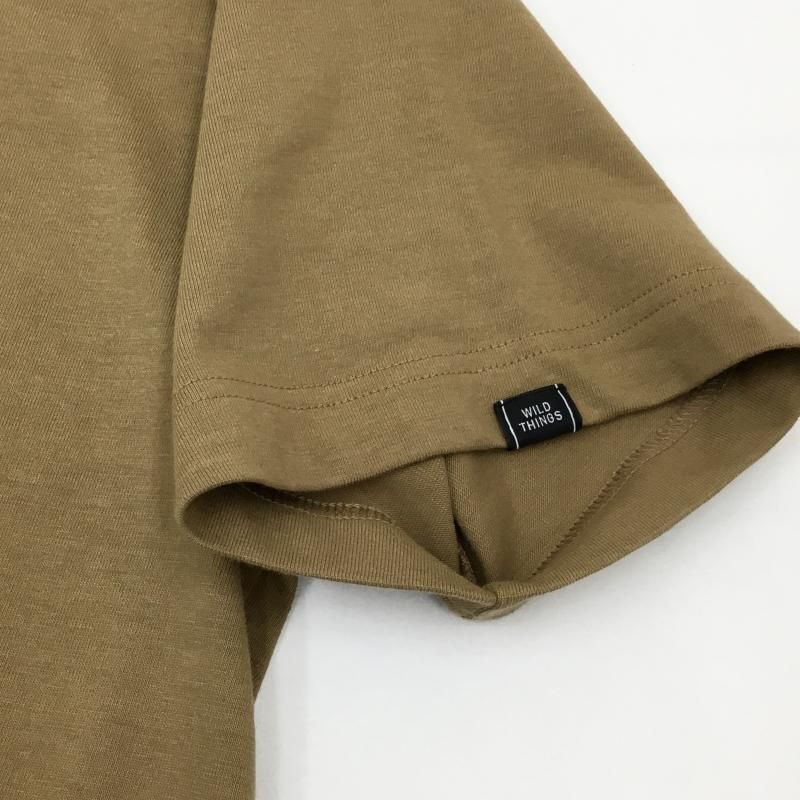  WILD THINGS DRY COTTON S/S TEE(SAND)