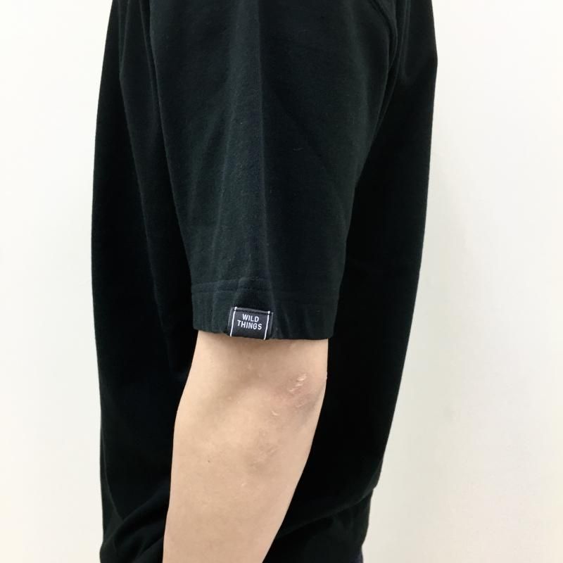  WILD THINGS DRY COTTON S/S TEE(BLACK)