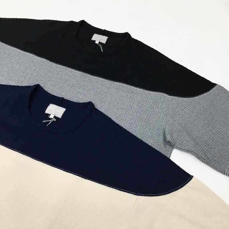  CURLY BICOLOR FOOTBALL TEE(BLACKHEATHER)