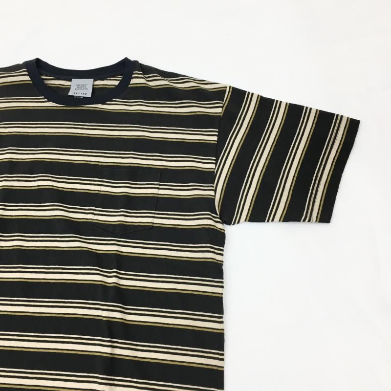  BETTER OLD BORDER S/S T-SHIRT(CHARCOAL)