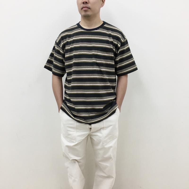  BETTER OLD BORDER S/S T-SHIRT(CHARCOAL)