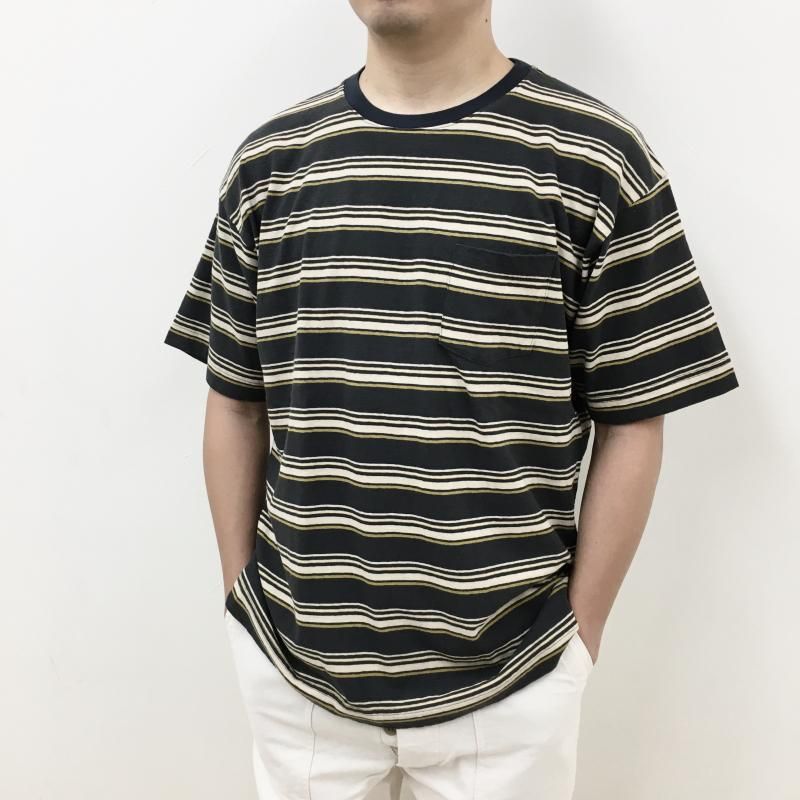  BETTER OLD BORDER S/S T-SHIRT(CHARCOAL)