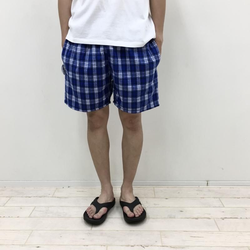  Deagstock US Made Check Shorts(ROYAL)50%OFF