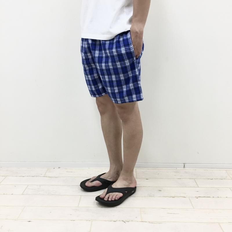  Deagstock US Made Check Shorts(ROYAL)50%OFF