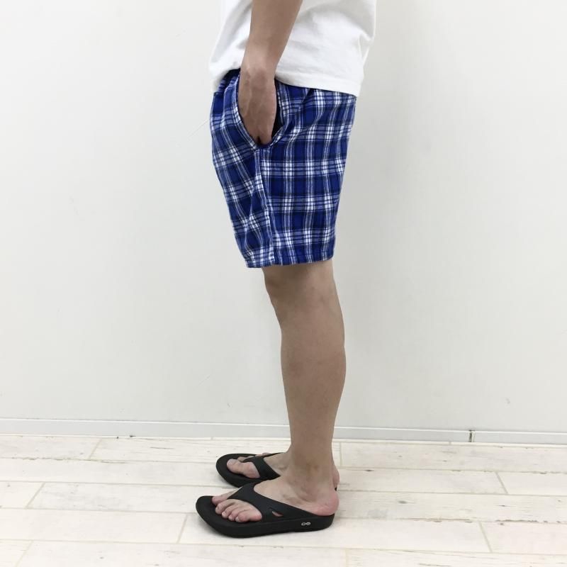  Deagstock US Made Check Shorts(ROYAL)50%OFF