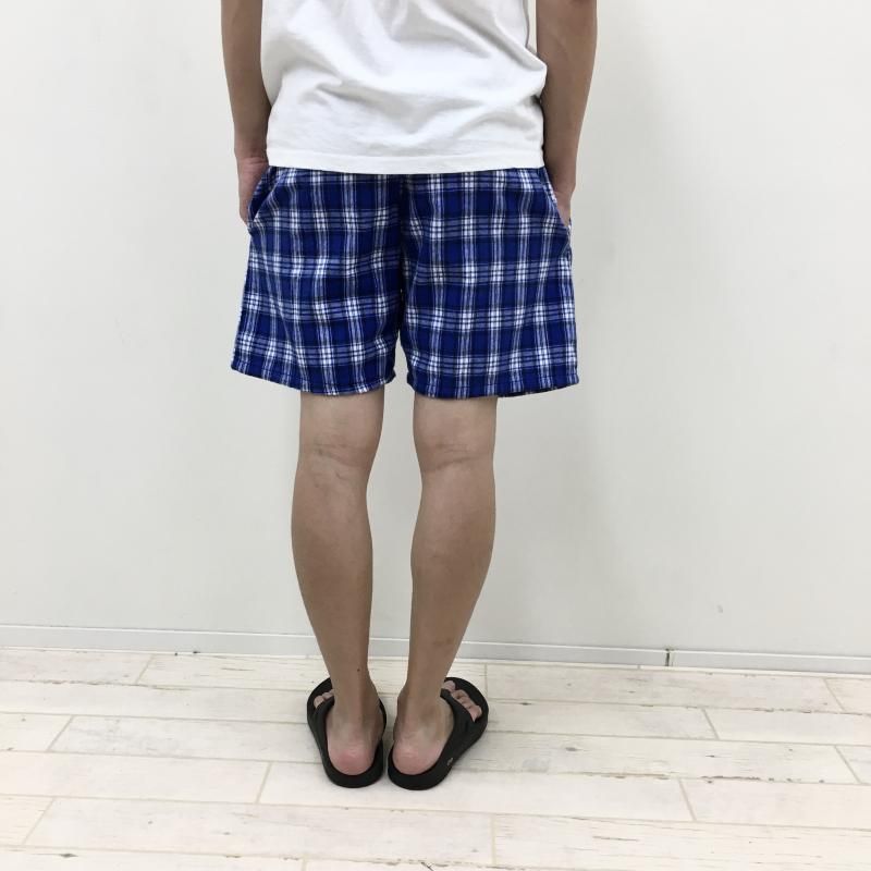 Deagstock US Made Check Shorts(ROYAL)50%OFF