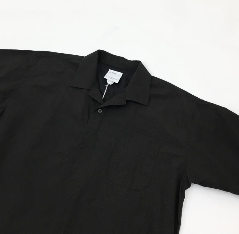  BETTER TYPEWRITER CHECK PULLOVER SHIRT(GRAY CHECK)
