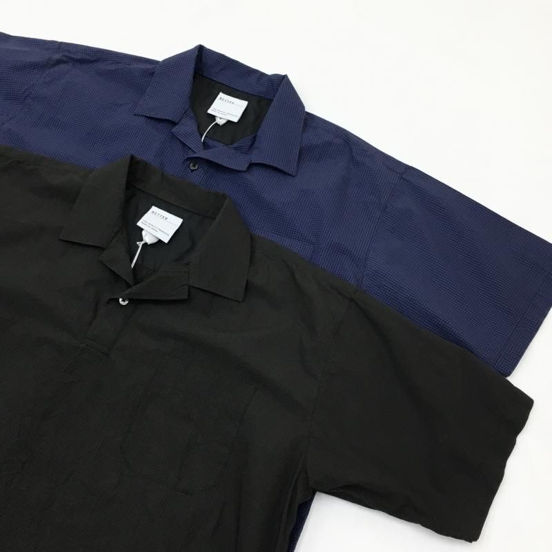  BETTER TYPEWRITER CHECK PULLOVER SHIRT(GRAY CHECK)