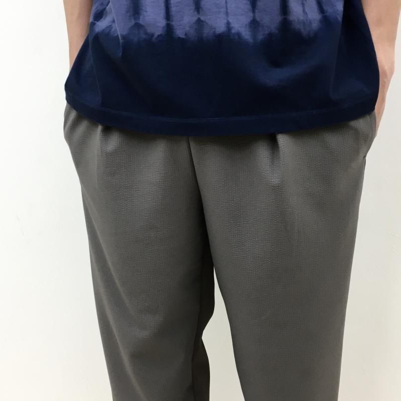  CURLY COMBINATION CROPPED PANTS(MOCHA) 