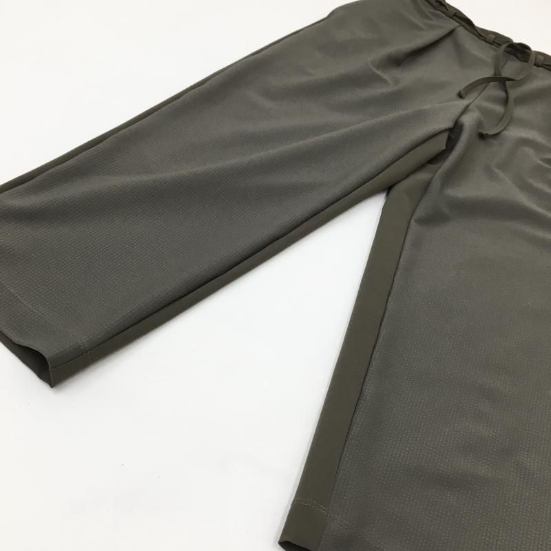  CURLY COMBINATION CROPPED PANTS(MOCHA) 