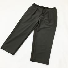  CURLY COMBINATION CROPPED PANTS(MOCHA) 