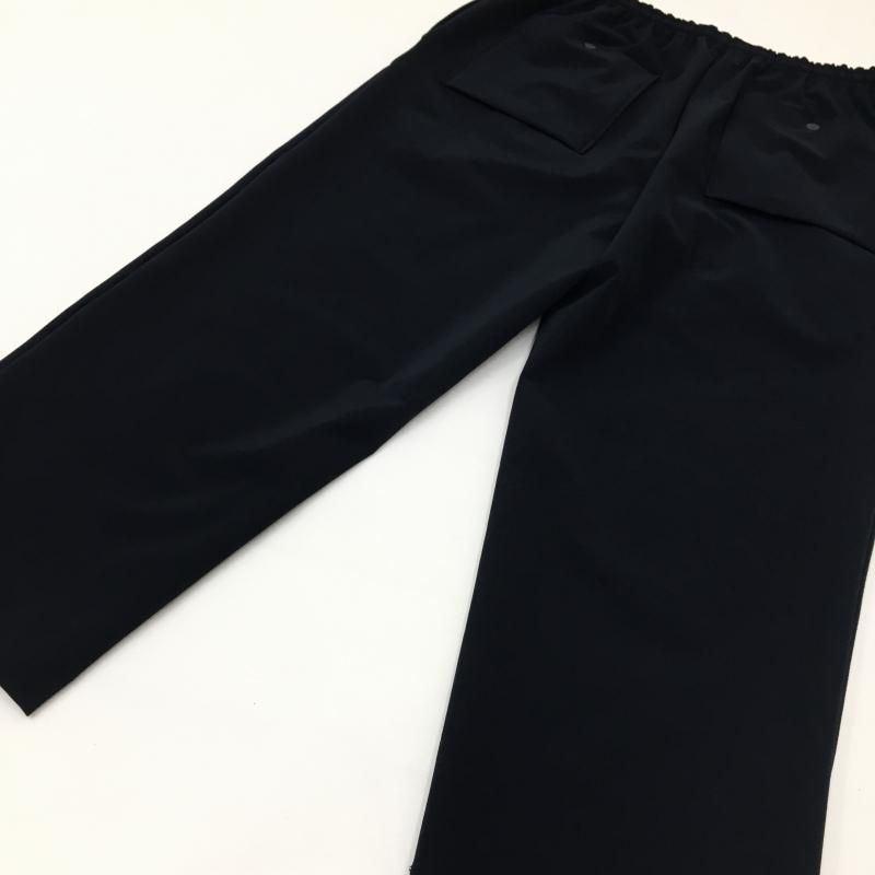  CURLY COMBINATION CROPPED PANTS(NAVY) 