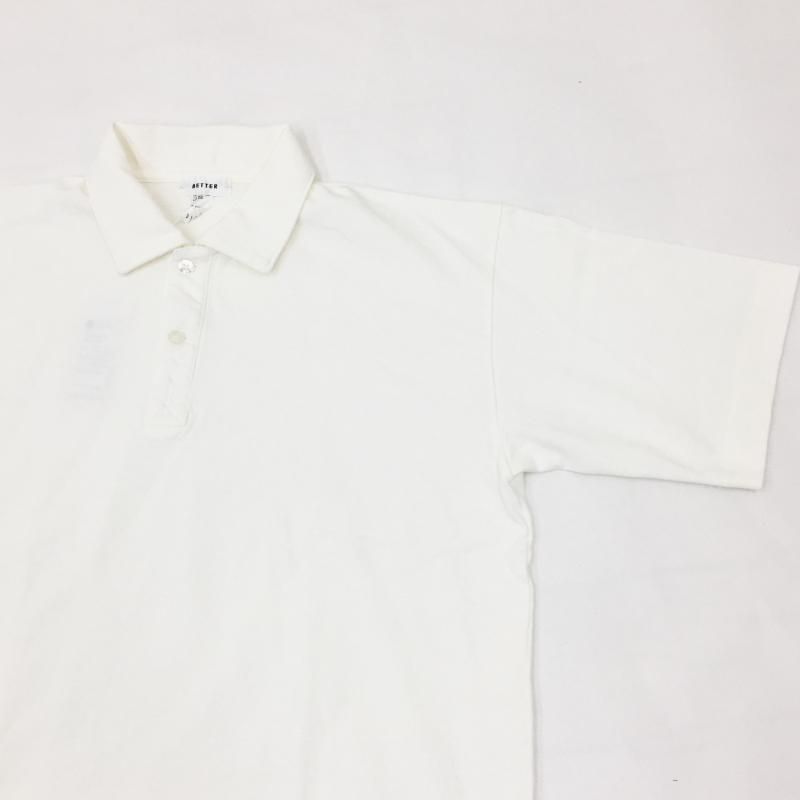  BETTER DERABE JERSEY RELAX POLO(OFF WHITE)