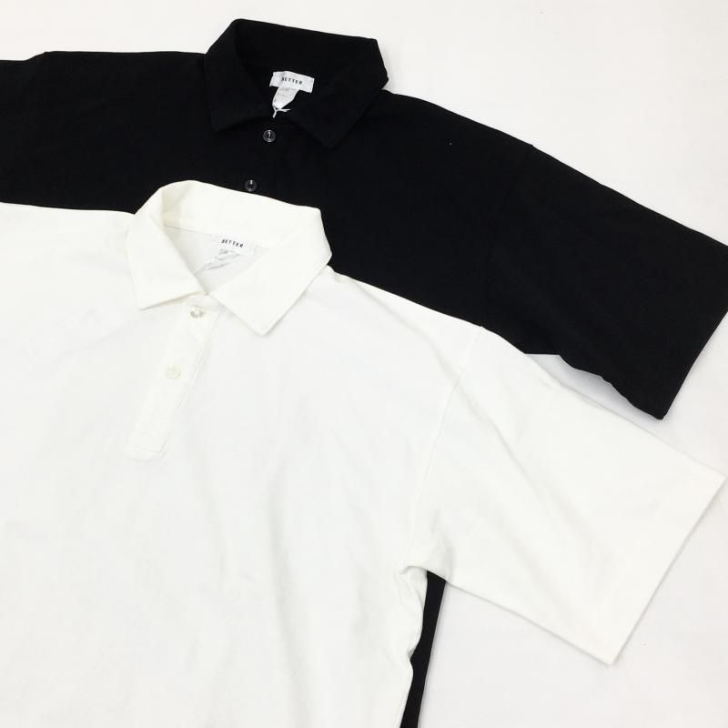  BETTER DERABE JERSEY RELAX POLO(OFF WHITE)