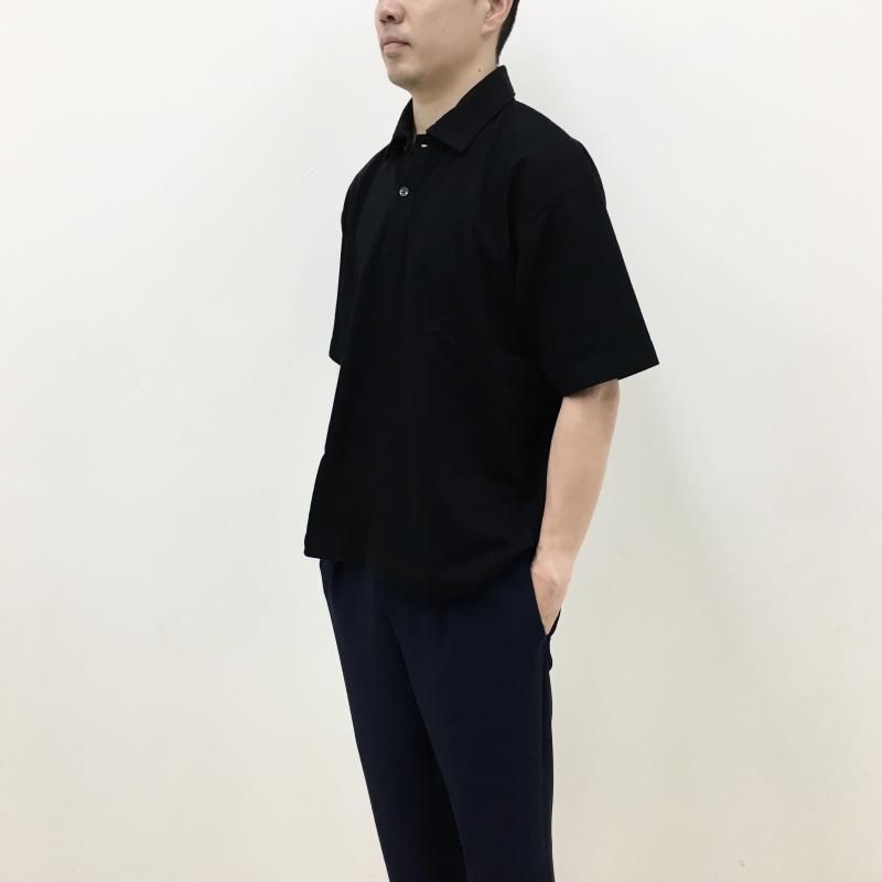  BETTER DERABE JERSEY RELAX POLO(BLACK)