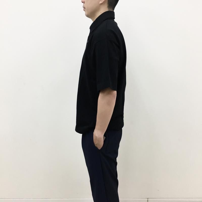  BETTER DERABE JERSEY RELAX POLO(BLACK)