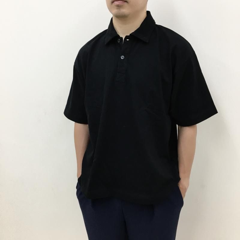  BETTER DERABE JERSEY RELAX POLO(BLACK)