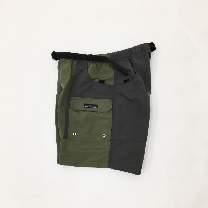  THOUSAND MILE Amphibian Shorts(Revival Edition/OLIVE-CHARCOAL)