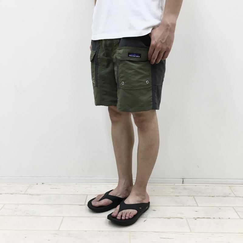  THOUSAND MILE Amphibian Shorts(Revival Edition/OLIVE-CHARCOAL)