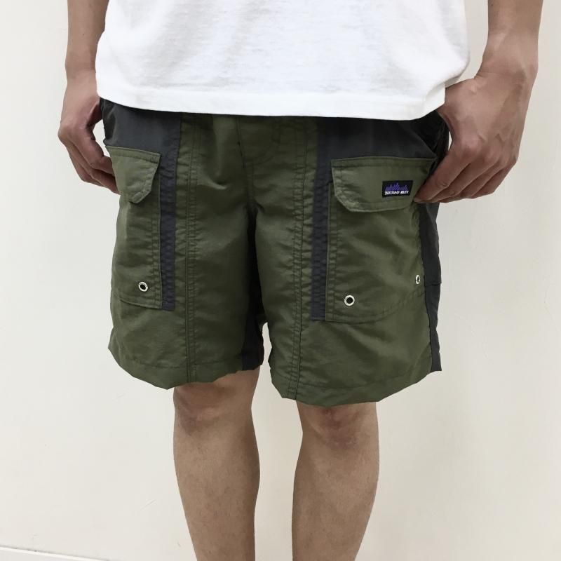  THOUSAND MILE Amphibian Shorts(Revival Edition/OLIVE-CHARCOAL)