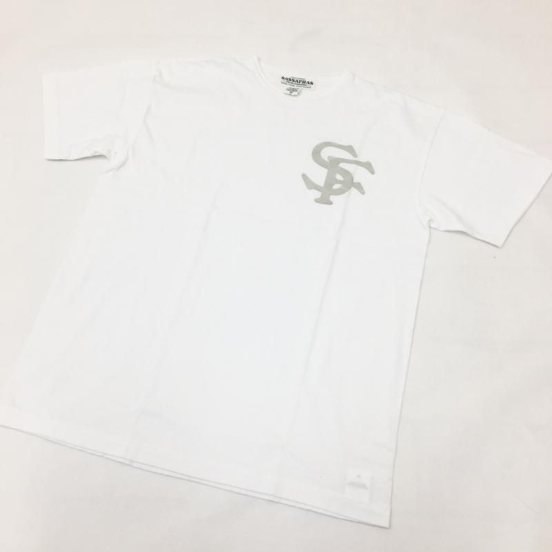  SASSAFRAS SF LOGO TYPE T 1/2 1/2(WHITE)