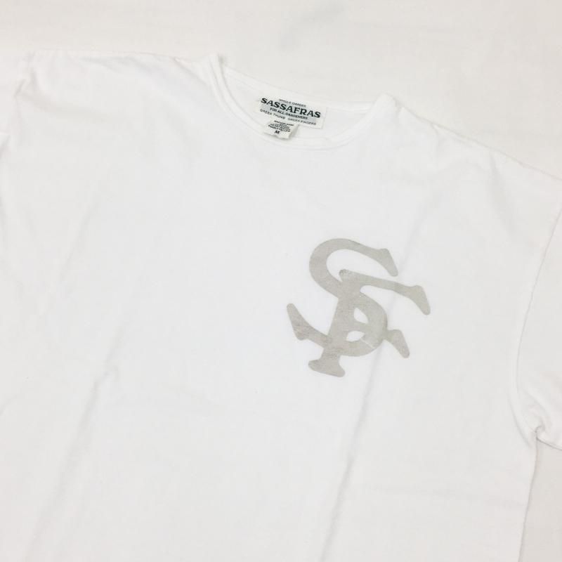  SASSAFRAS SF LOGO TYPE T 1/2 1/2(WHITE)