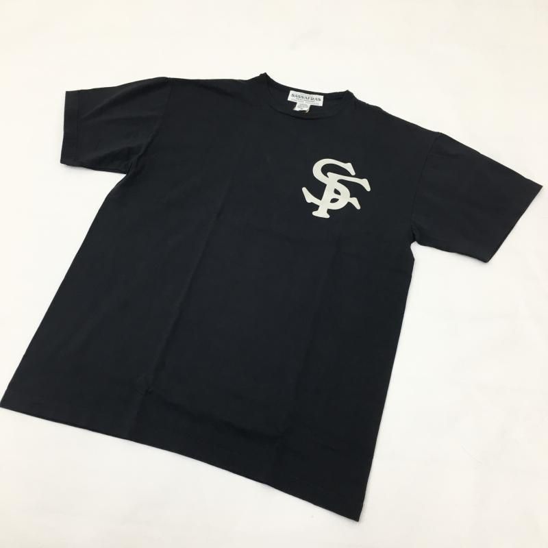  SASSAFRAS SF LOGO TYPE T 1/2 1/2(D.BLACK)