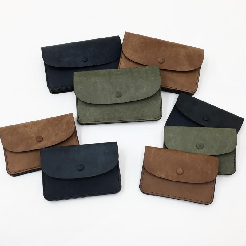  SLOW PUEBLO short wallet (GRAY/CAMEL/NAVY)