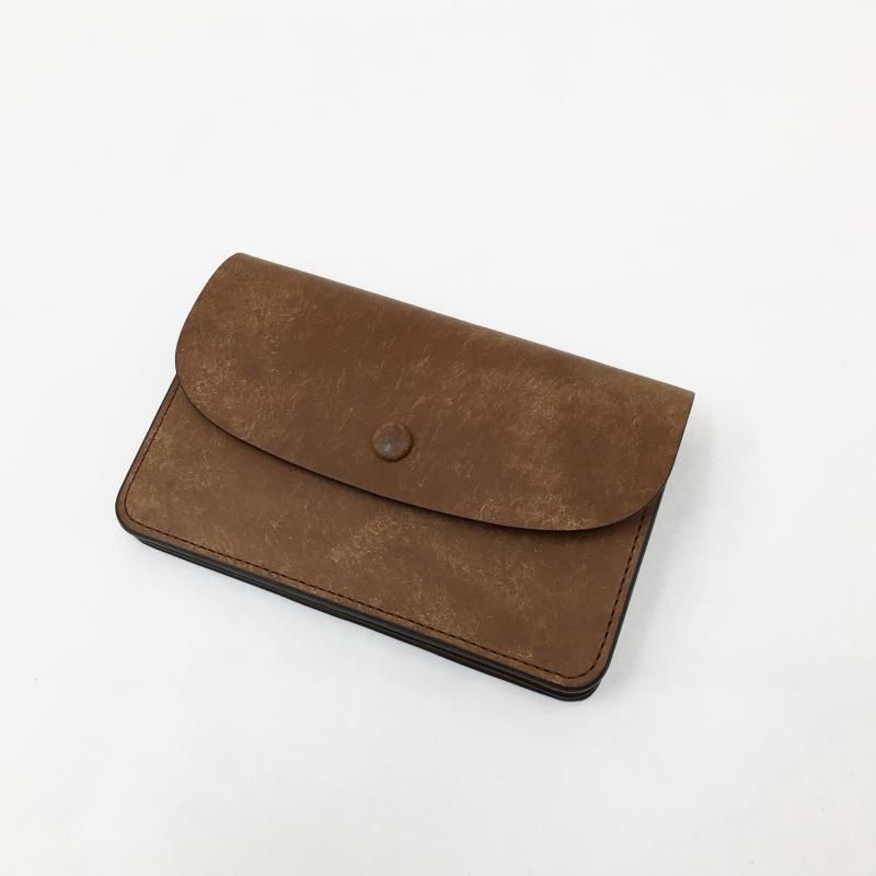  SLOW PUEBLO short wallet (GRAY/CAMEL/NAVY)