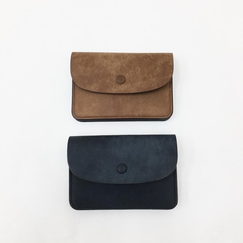  SLOW PUEBLO mini wallet (CAMEL/NAVY)